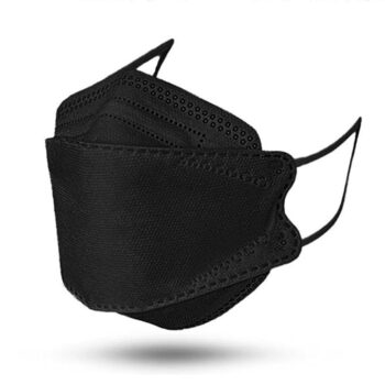 GRAPE KF94 Korean Style Designer Face Mask with Nose Clip and Mask Extender,Dual Meltblown Fabric for Unisex